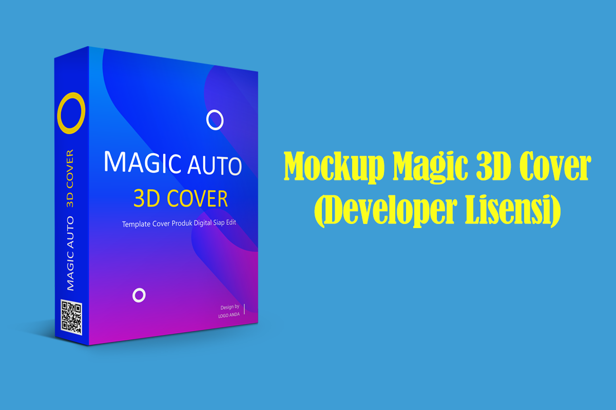 Mockup Magic 3D Cover (Developer Lisensi)
