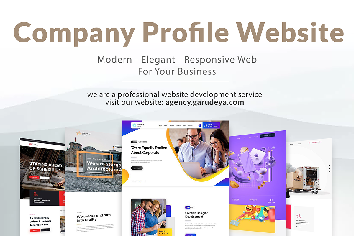 Website Company Profile - Paket Silver