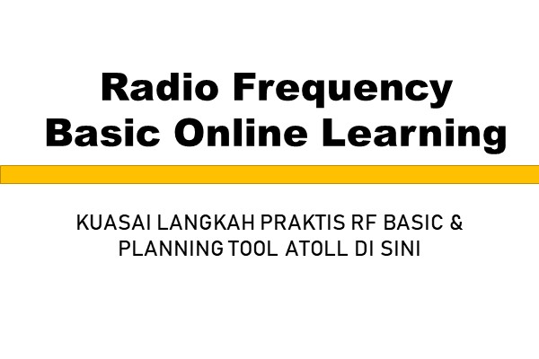 Radio Frequency Basic Online Learning