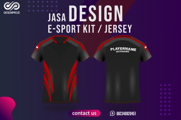 Jasa Design Jersey / Kit e-Sports