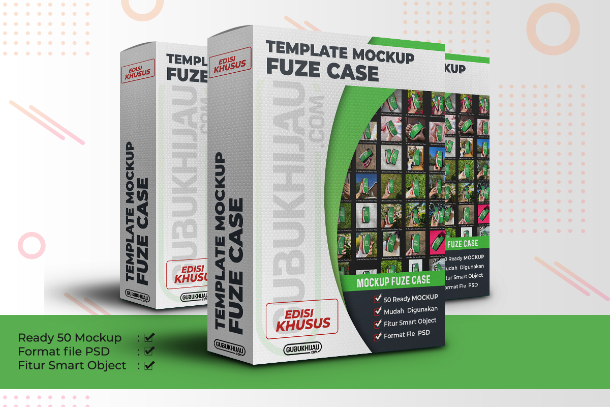 Edisi Khusus Template Mockup Fuze Case