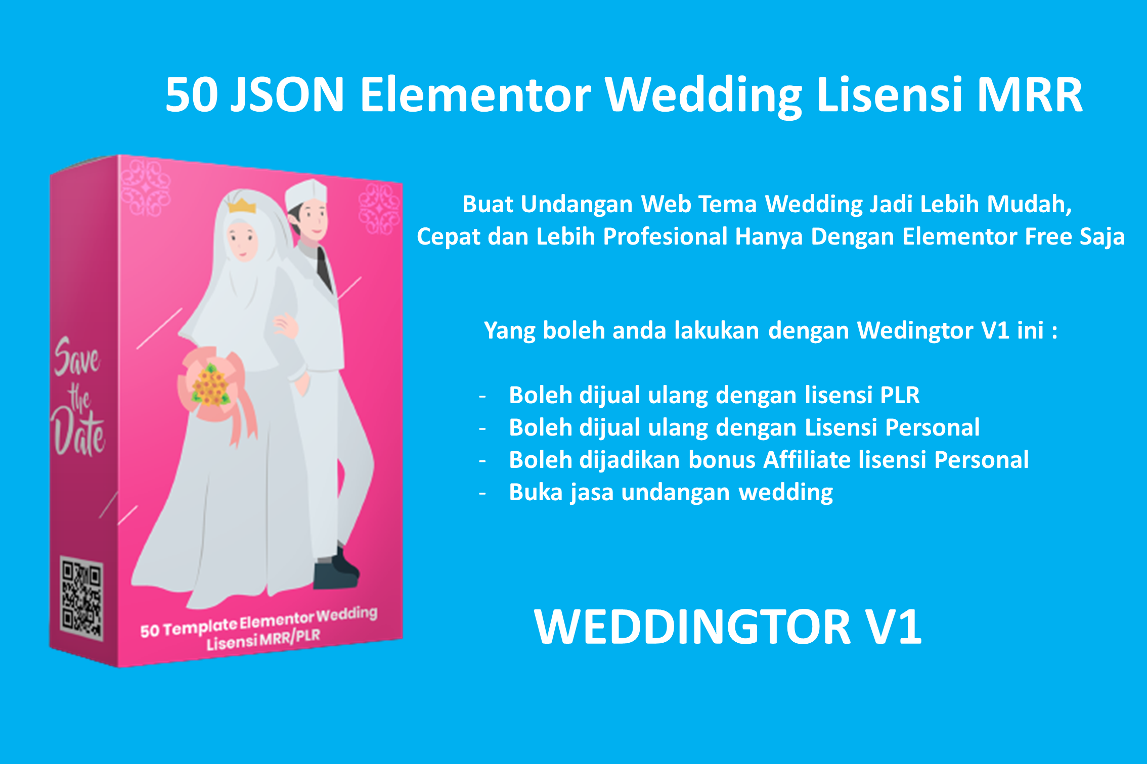 WEDDINGTOR V1 50 JSON ELEMENTOR WEDDING LISENSI MRR