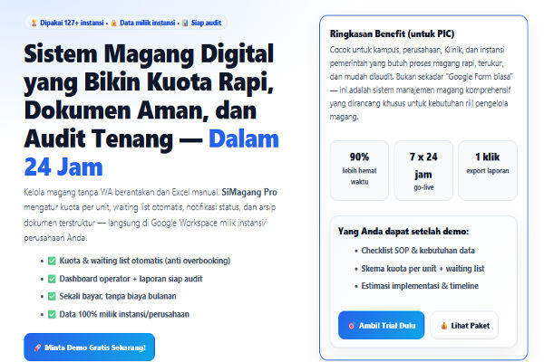 SiMaDi - Sistem Magang Digital