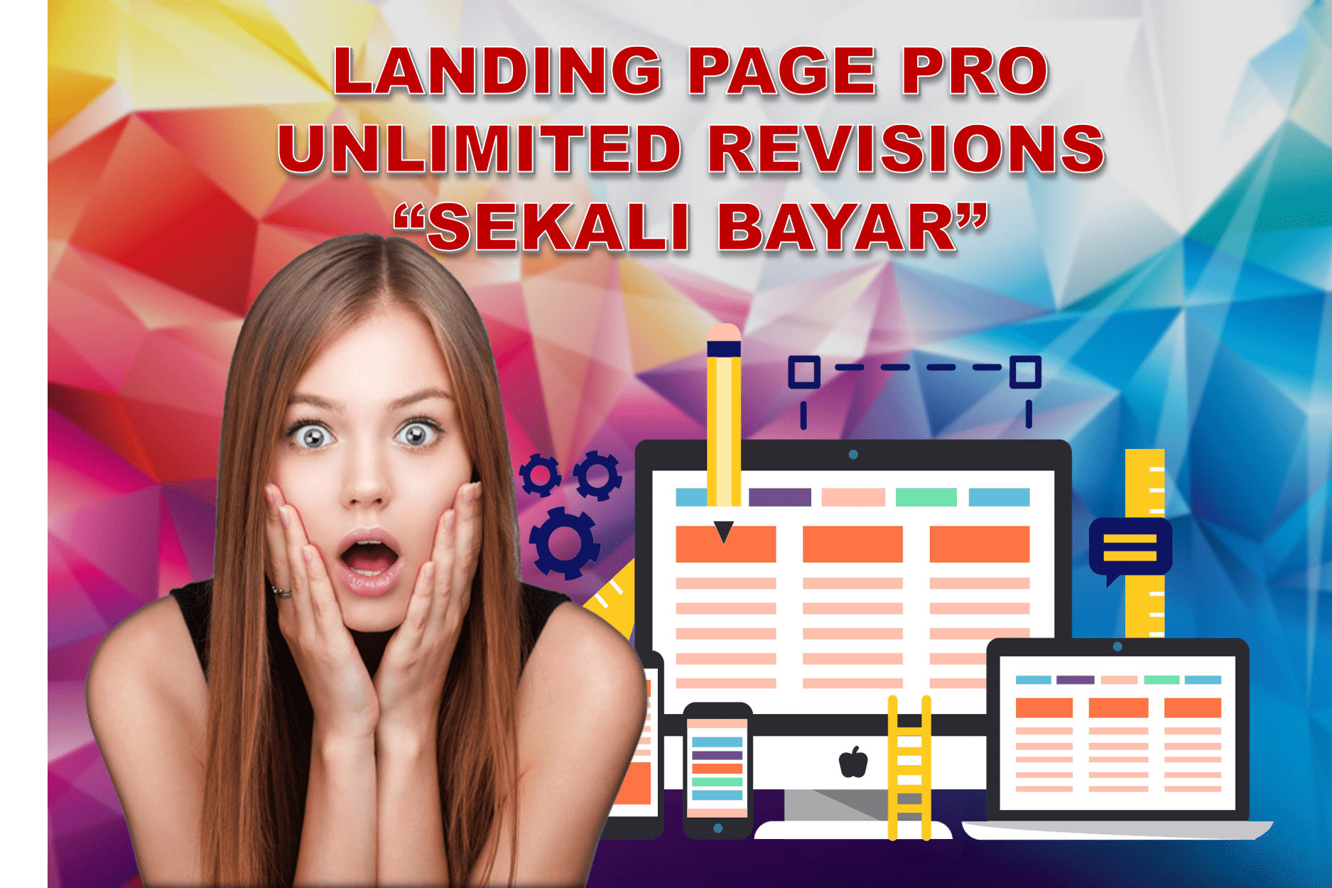 Landing Page PRO Unlimited Revisions