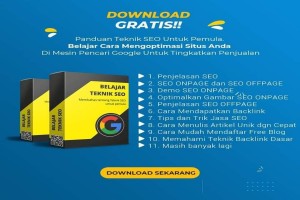 FREE !!! "BELAJAR TEKNIK SEO"