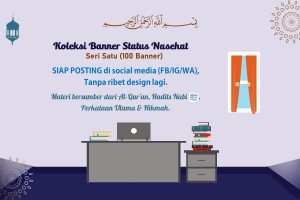 KOLEKSI BANNER STATUS NASEHAT - SERI SATU