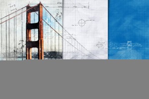 Architecture Sketch and Blueprint Photoshop Action 
