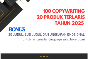 100 Copywriting Siap Pakai dari 20 Produk Terlaris Tahun 2025