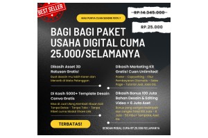 Banjir Paket Usaha Digital 25 ribu