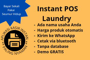 Instant POS Laundry