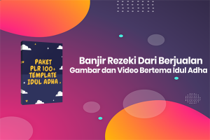 Paket PLR 100+ Template Idul Adha