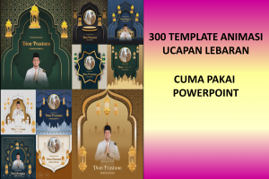 300 TEMPLATE ANIMASI UCAPAN LEBARAN