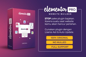 Elementor Pro Lisensi Original Auto Update