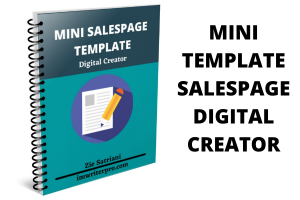 Mini Template Salespage: Specialist DIgital Creator