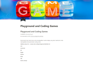 Belajar Coding Melalui Permainan - 50+ Coding Games Resources + Playground untuk Menguasai Fundamental Coding Gratis!