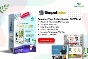 Simpeltoko | Template Toko Online Blogger Premium 