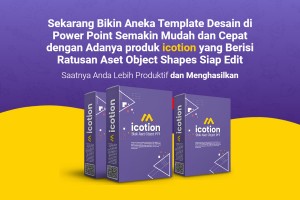 ICOTION - Ratusan Aset Object Shapes Siap Edit dari Powerpoint