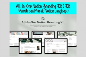 All-in-One Notion Branding Kit (Kit Pencitraan Merek Notion Lengkap)