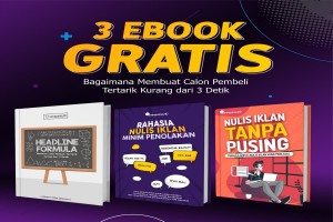 3 EBOOK GRATIS !!! "BAGAIMANA MEMBUAT CALON PEMBELI TERTARIK KURANG DARI 3 DETIK"