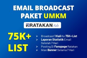 Email Broadcast Ads Paket UMKM