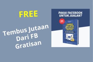 [e-Book] Tembus 100juta dari Facebook Gratisan