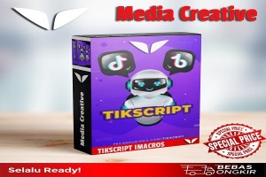 TIKSCRIPT Software Automasi TikTok Robotic | Imacros Automatis