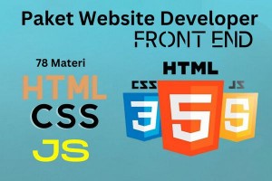 Ecourse Paket Website Developer Front End