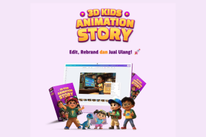 3D KIDS ANIMATION STORY - Animasi 3D cerita anak yang bisa disesuaikan cuma pakai Canva