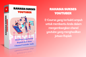 RAHASIA SUKSES YOUTUBER