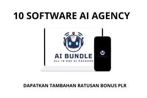 AI BUNDLE 10 Software Artificial Intelegence Licensi Agency Lengkap Dengan Marketing Kit