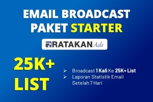 Email Broadcast Ads Paket STARTER