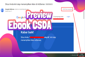 Cara Santai Dapat Adsense (CSDA)