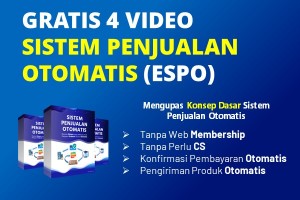 GRATIS 4 VIDEO Ecourse Sistem Penjualan Otomatis