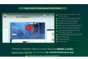 Hijaw online store builder - Agency 50 license