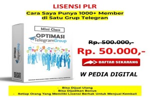MINI CLASS OPTIMASI TELEGRAM GROUP 