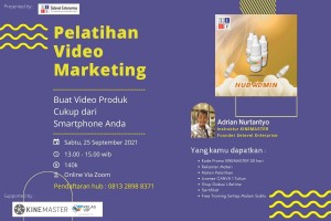 Pelatihan Video Marketing Produk dari Selevel Enterprise
