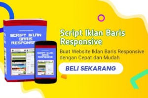 Script Iklan Baris Responsive