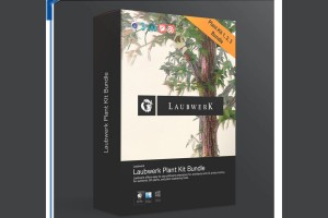 Laubwerk Plant Kit Bundle 1,2,3 C4D 3ds (Win, MacOS)