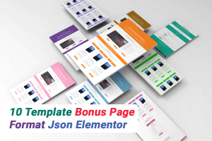 10 Template Bonus Page Untuk Elementor Gratis