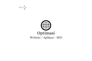 Jasa Optimasi Via Blogger - SEO Saja