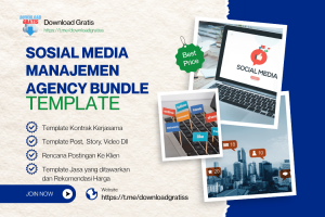 SOSIAL MEDIA MANAJEMEN AGENCY TEMPLATE BUNDLE PLR