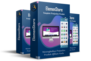 Paket Bundle Template Landing Page ELEMENSTORE