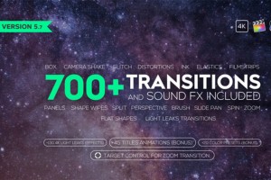 Paket 700 Transition Sound Effect for FCPX