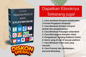 EBOOK PANDUAN MENULIS NOVEL DI PLATFORM ONLINE