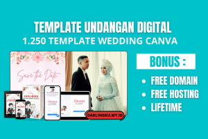 TEMPLATE UNDANGAN PERNIKAHAN CANVA LISENSI COMMERCIAL BISA BUKA JASA UNDANGAN DIGITAL