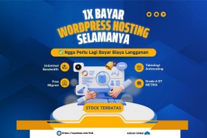 Hosting Wordpress 1x Bayar Selamanya