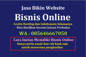 Jasa Bikin Website Bisnis Online Siap Pakai