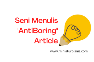 Tension - Anti Boring Article Writing