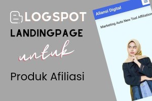 Blogspot Landingpage Produk Afiliasi