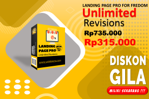 Jasa Landing Page PAKET FREEDOM